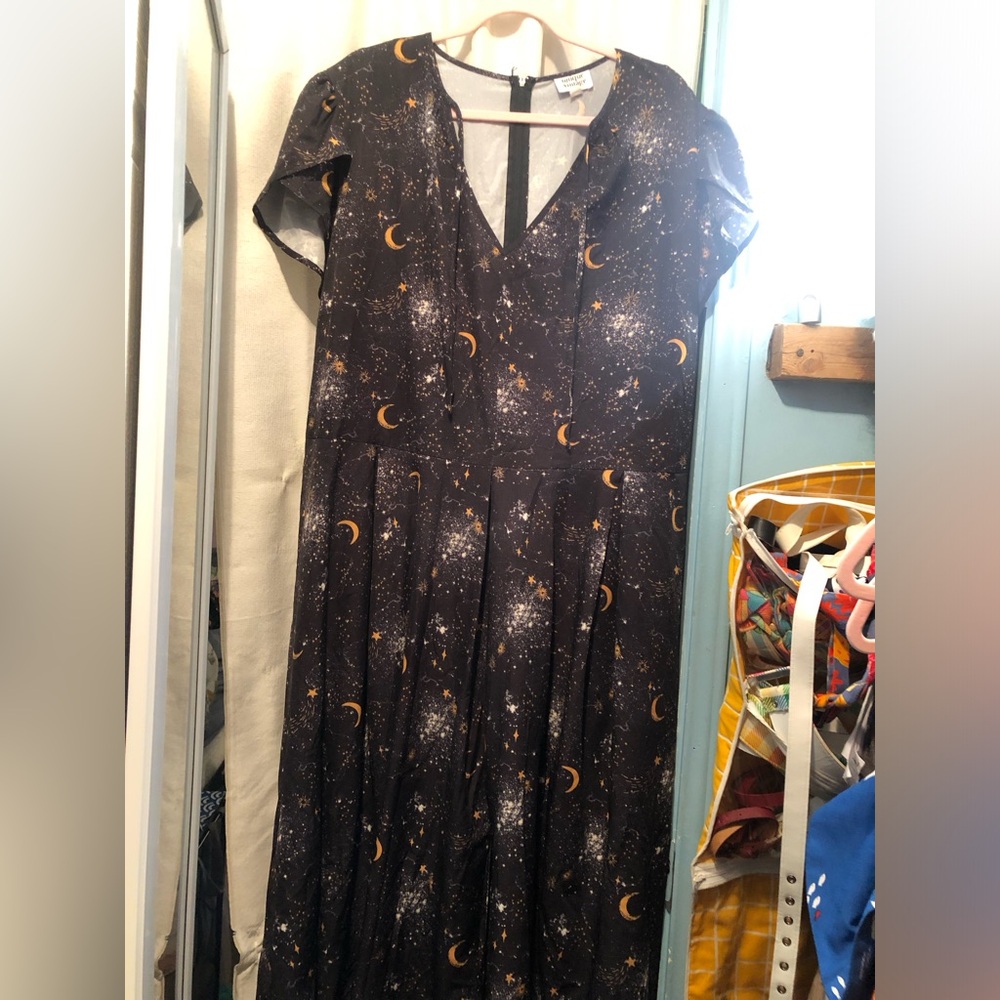 Unique Vintage Starry Constellation Dress